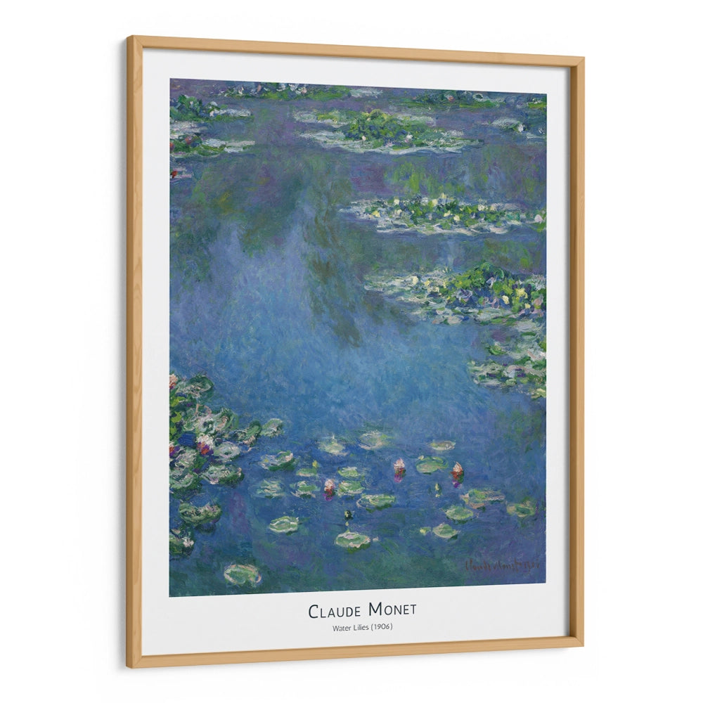 Monet - Water Lilies Exhibition Wall Art Print - XS / Matte Paper / Rolled Art - Nook At You