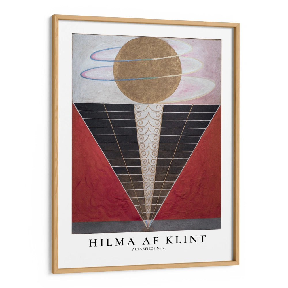 Hilma Af Klint - Altarpiece No 2 Exhibition Poster For Living Room - XS / Matte Paper / Rolled Art - Nook At You