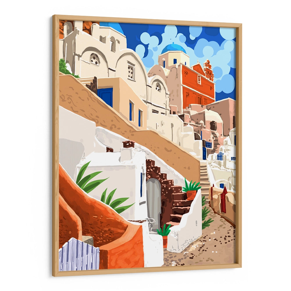 Somewhere Far Away Modern Wall Art Painting - XS / Matte Paper / Rolled Art - Nook At You