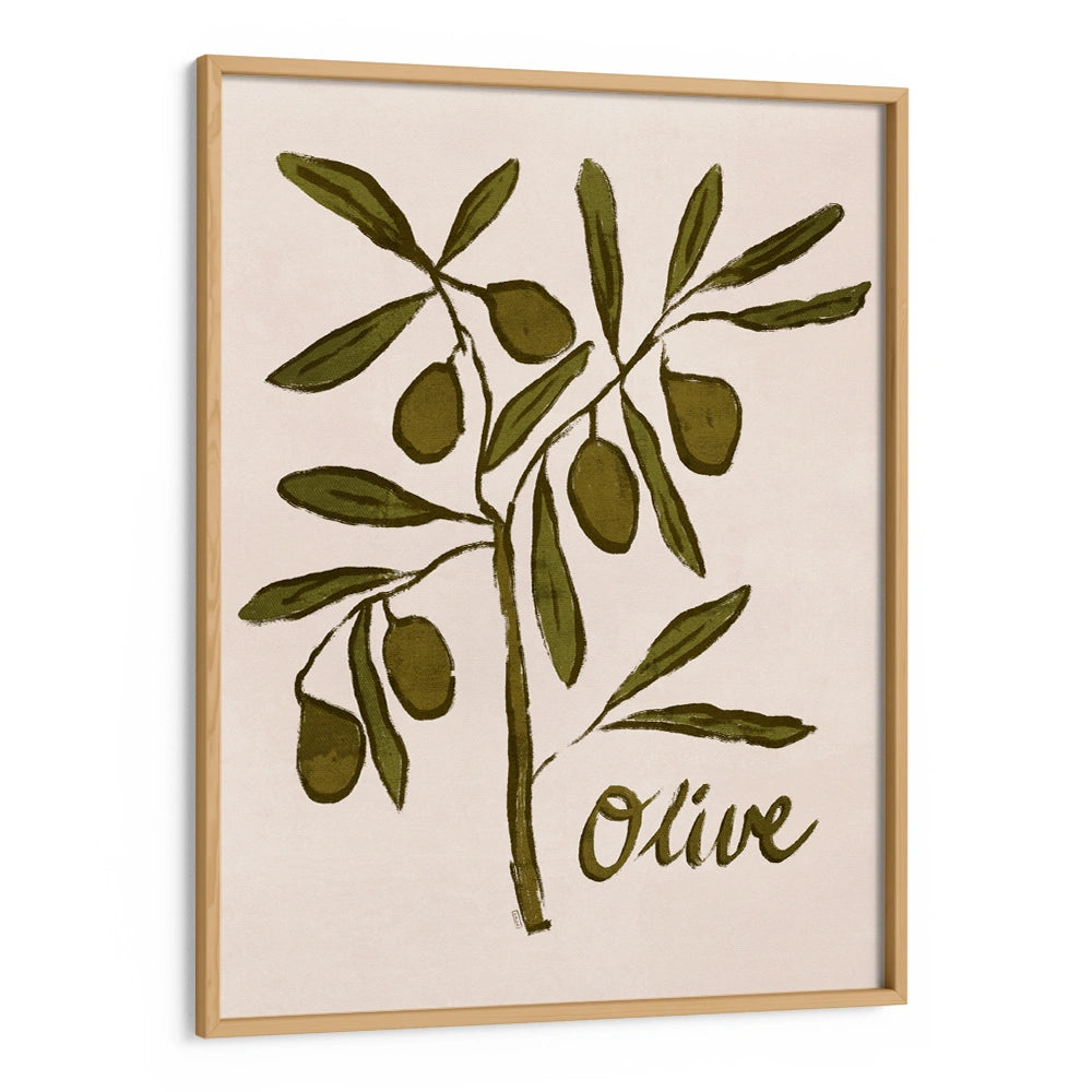 Olive Branch Botanical Wall Art Poster - XS / Matte Paper / Rolled Art - Nook At You