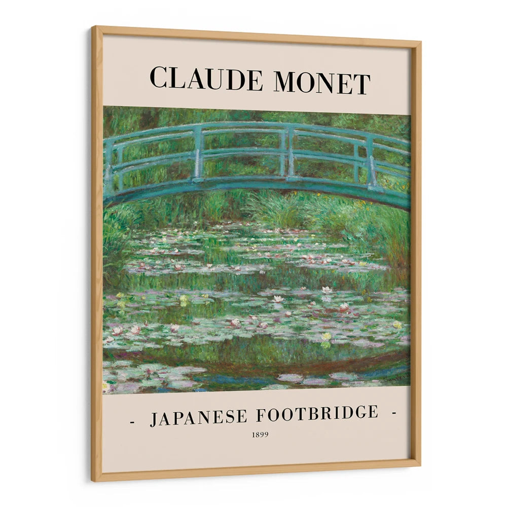 Claude Monet - Japanese Footbridge 1899 Exhibition Painting - XS / Matte Paper / Rolled Art - Nook At You