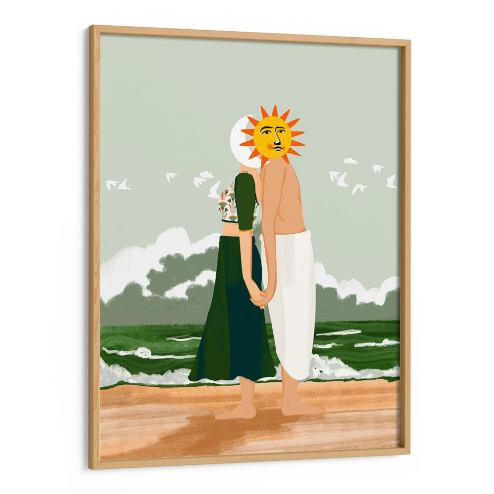 Celestial Union Boho Wall Art - XS / Matte Paper / Rolled Art - Nook At You