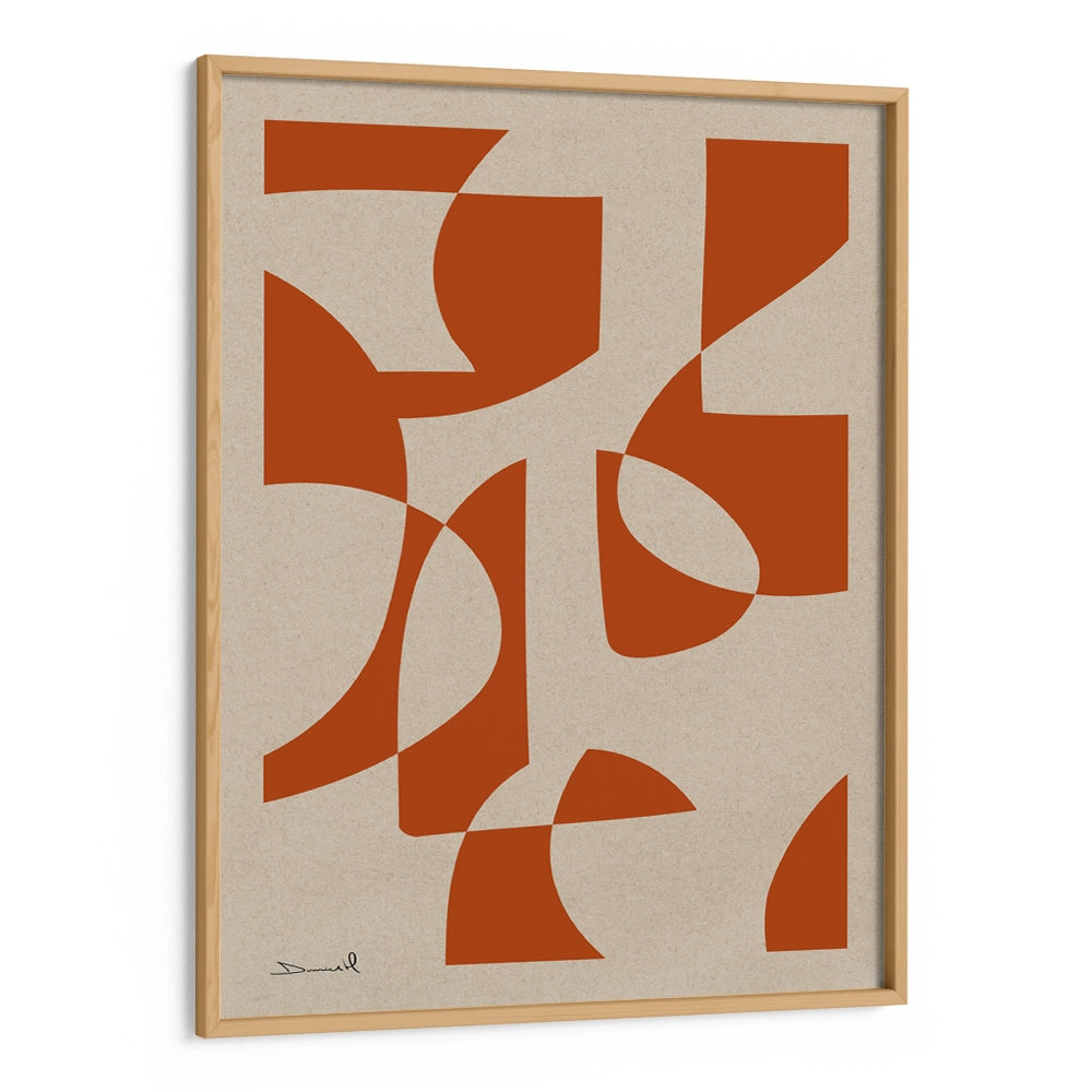 Profond Geometric Wall Art Painting - XS / Matte Paper / Rolled Art - Nook At You