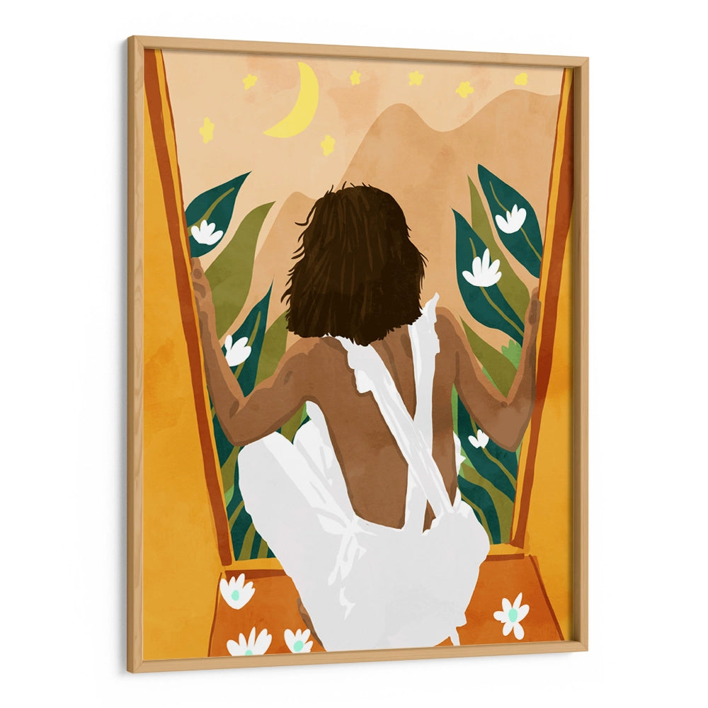 The Wild World and a Rebel Heart Boho Painting - XS / Matte Paper / Rolled Art - Nook At You
