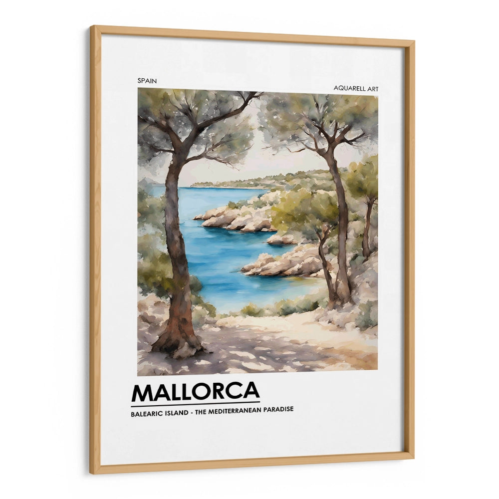 Mallorca Coastal Landscape Wall Art - XS / Matte Paper / Rolled Art - Nook At You