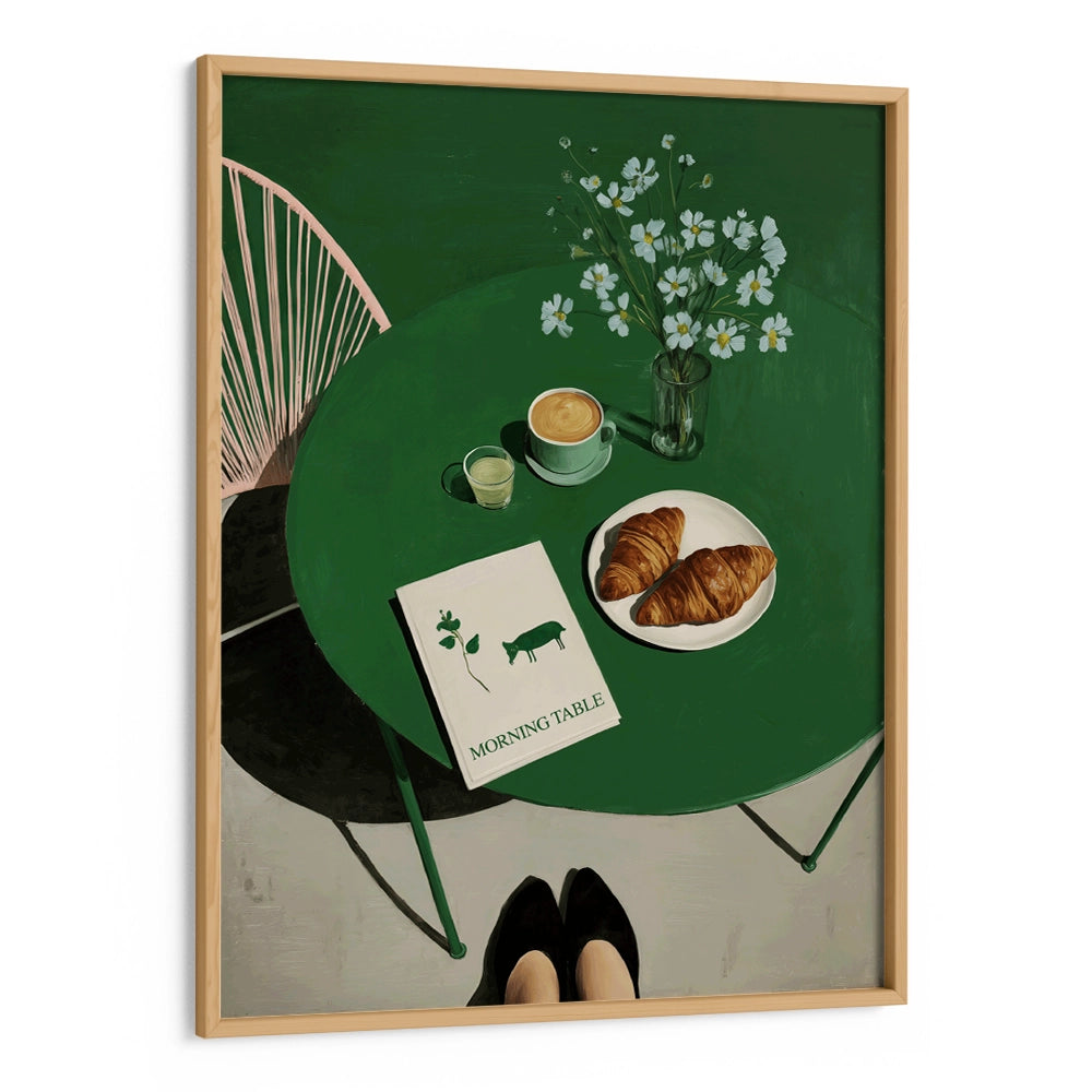 Morning Table Dining Room Wall Art - XS / Matte Paper / Rolled Art - Nook At You