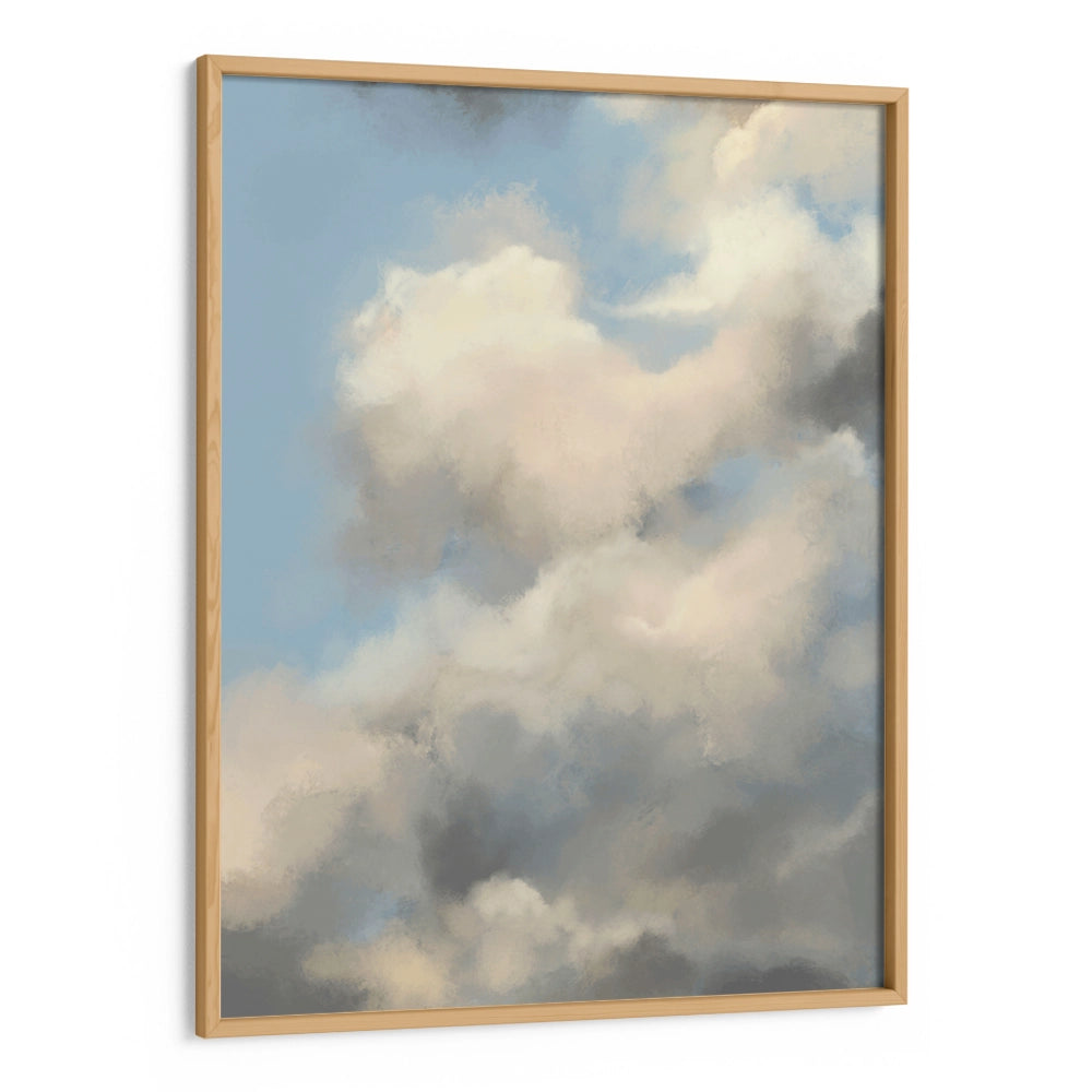 Skys Modern Abstract Wall Art - XS / Matte Paper / Rolled Art - Nook At You