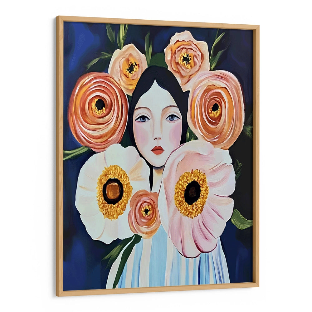 Grace, Unannounced Women Illustration Wall Art - XS / Matte Paper / Rolled Art - Nook At You