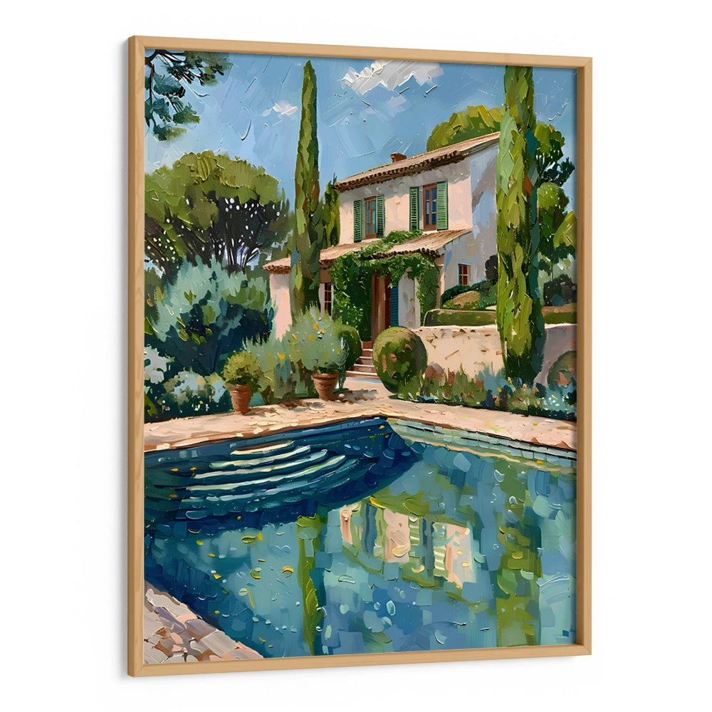 Quiet Luxury Landscape painting - XS / Matte Paper / Rolled Art - Nook At You