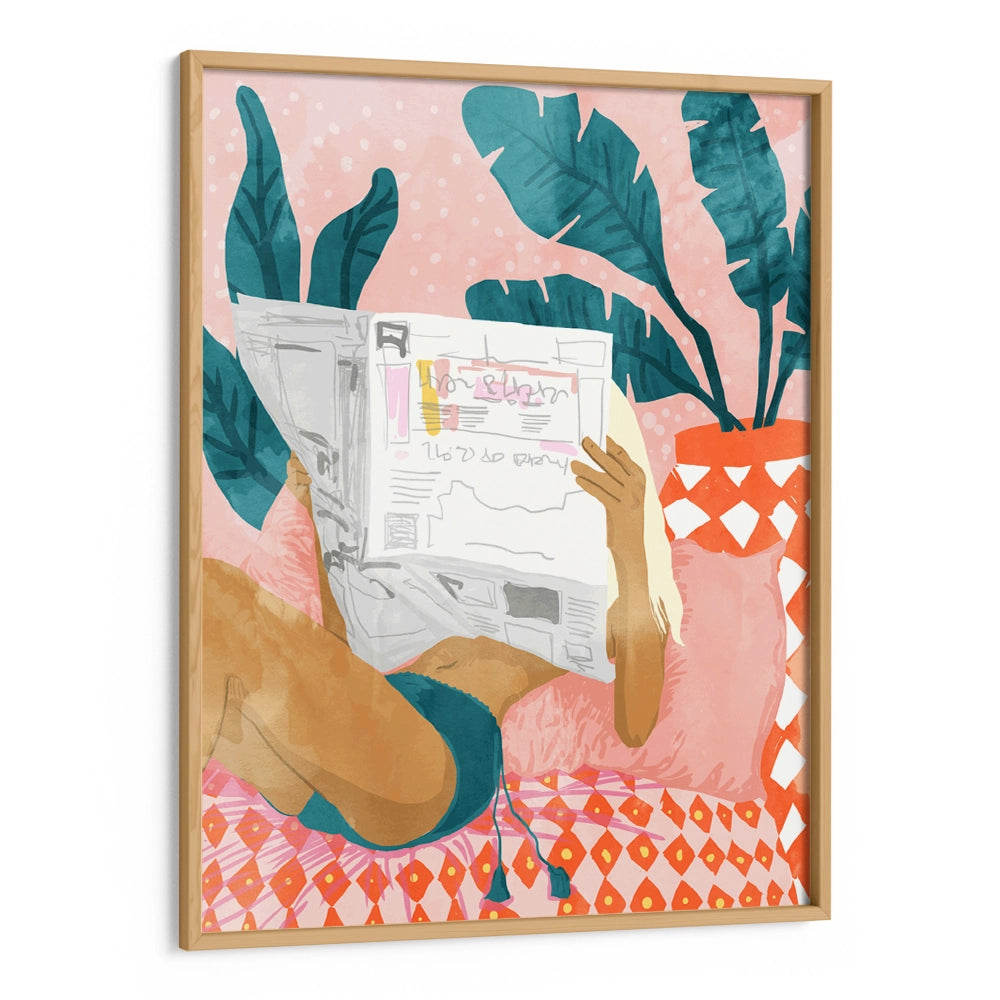 Bohemian Morning News Wall Art - XS / Matte Paper / Rolled Art - Nook At You