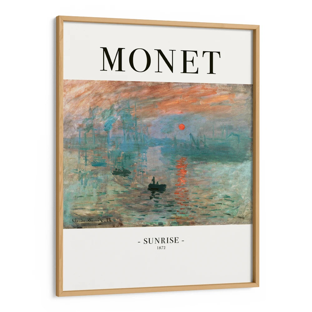 Claude Monet - Sunrise 1872 Exhibition Art Print - XS / Matte Paper / Rolled Art - Nook At You