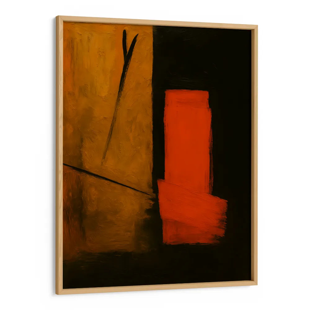 Bold Color Block Abstract Canvas Wall Art - XS / Matte Paper / Rolled Art - Nook At You