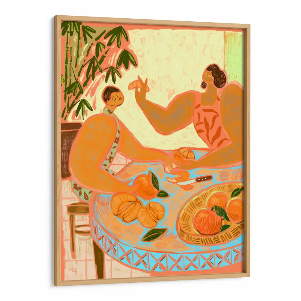 The Mandarin Boho Wall Art Print - XS / Matte Paper / Rolled Art - Nook At You