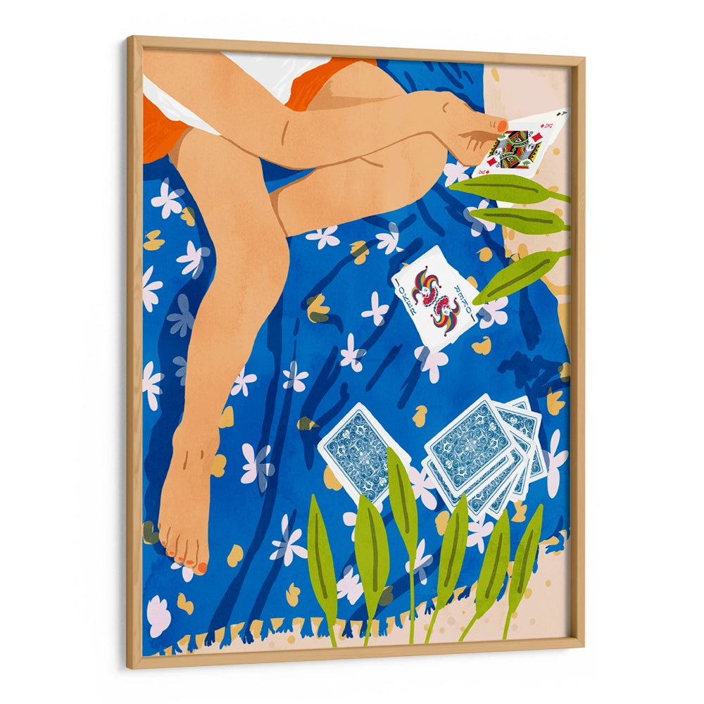 Joker Canvas Painting Boho Art - XS / Matte Paper / Rolled Art - Nook At You