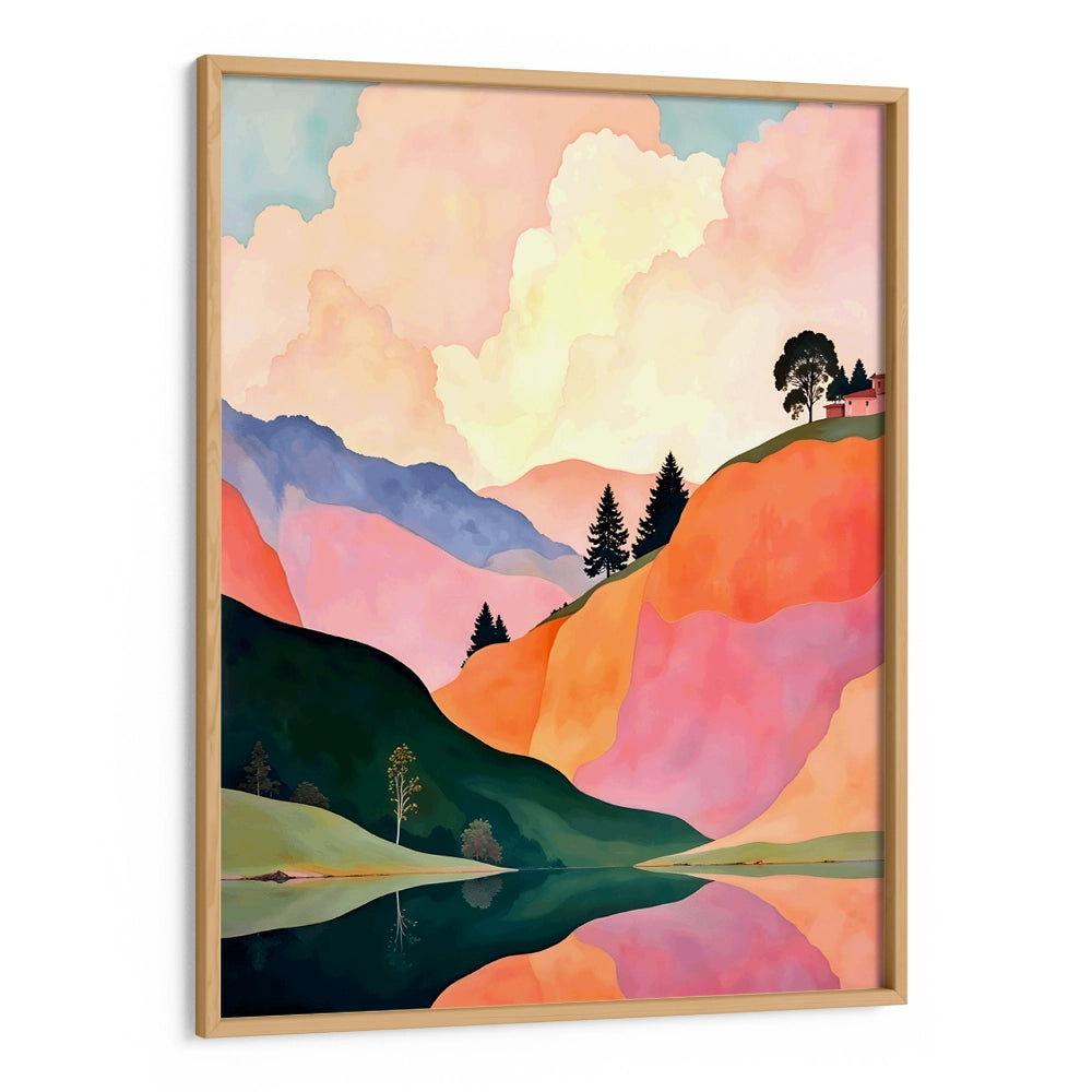 Love In the Air Landscape Canvas Prints - XS / Matte Paper / Rolled Art - Nook At You