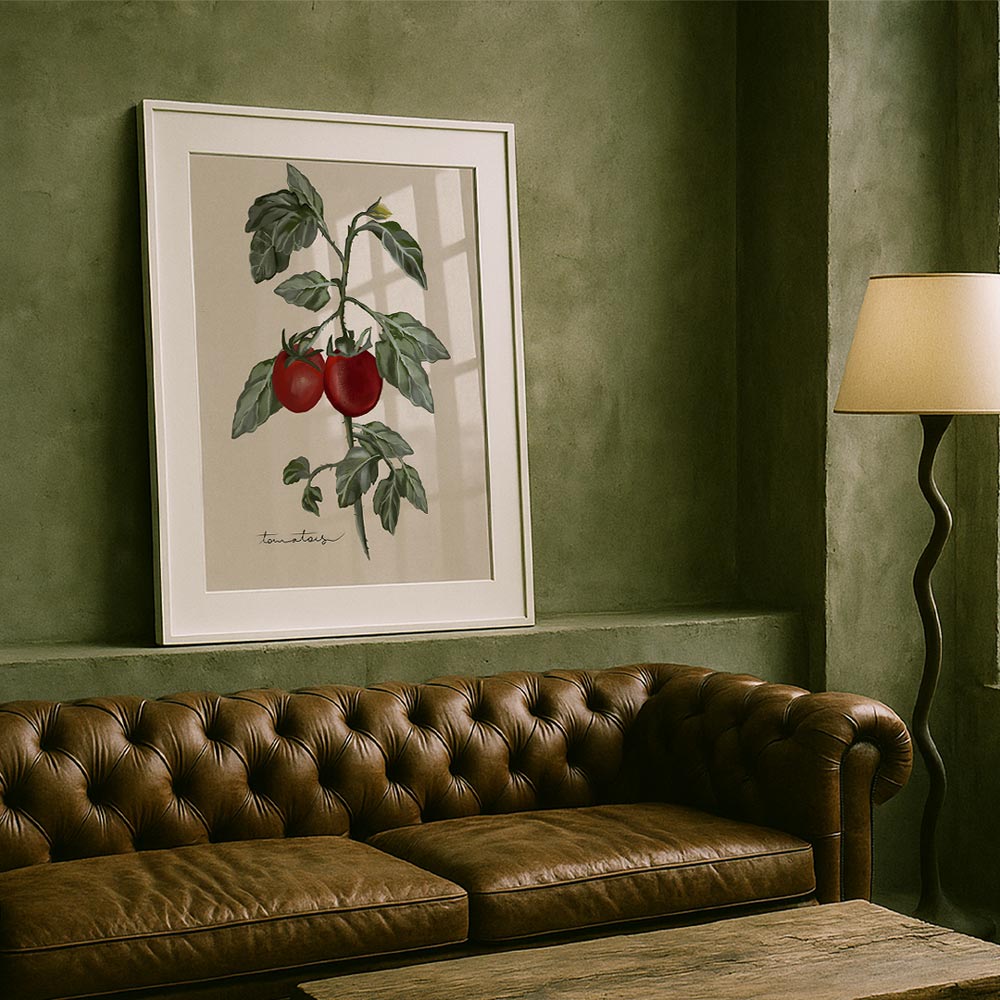 Vintage Garden - XS / Matte Paper / Rolled Art - Nook At You
