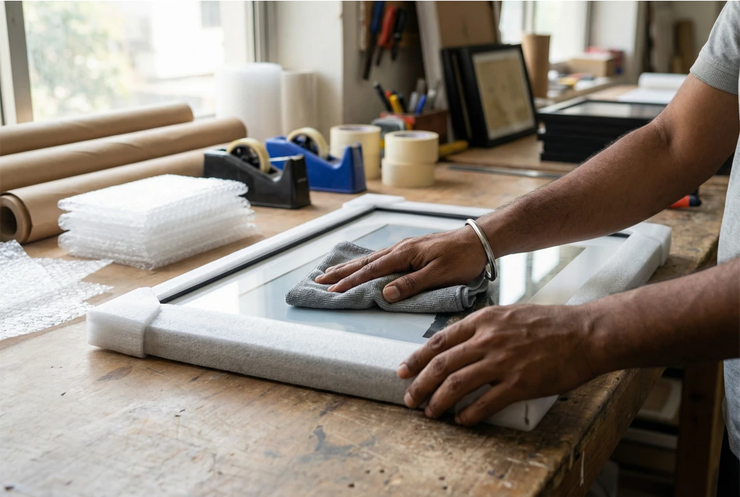 Studio quality — finishing detail