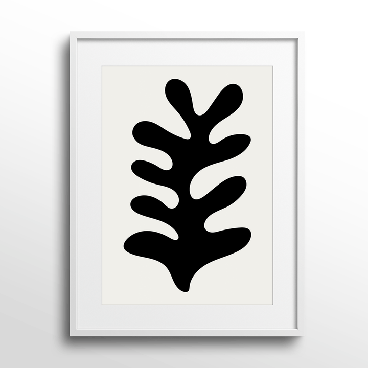 The Leaf - Matisse Inspired Abstract Wall Art-Nook At You