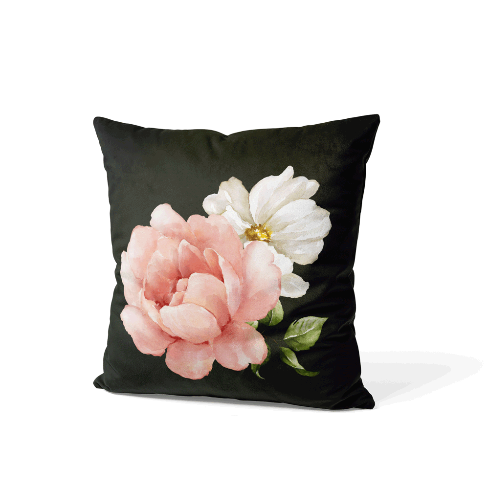 Dahlia Satin Cushion Cover Nook At You  