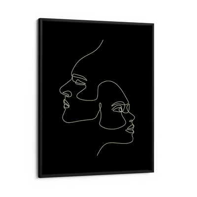 Deceit - Black Nook At You Matte Paper Black Frame
