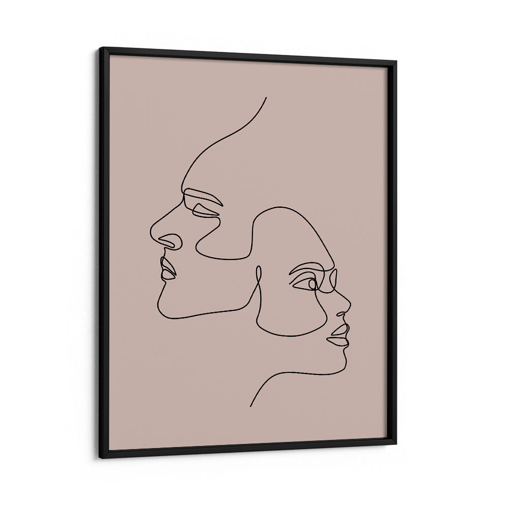 Deceit - Pink Abstract Wall Art-Rolled Art-Nook At You