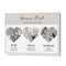 Triple Heart City Map - White