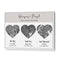 Triple Heart City Map - Slate Grey