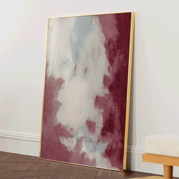 Approval Abstract Prints-Gold Metal Frame-Nook At You