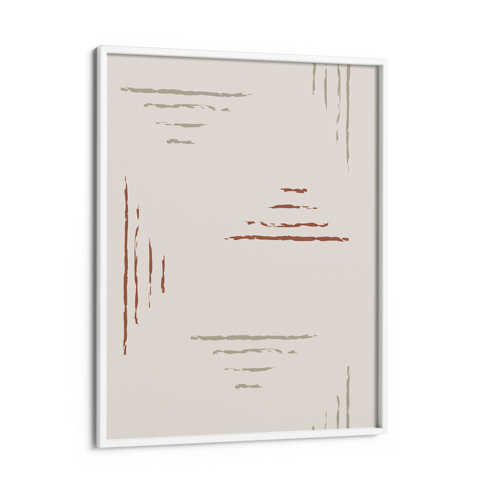 Dynamic Web Abstract Art Prints-White Frame-Nook At You