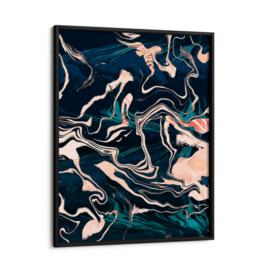 Liquid Dreams Nook At You Matte Paper Black Frame