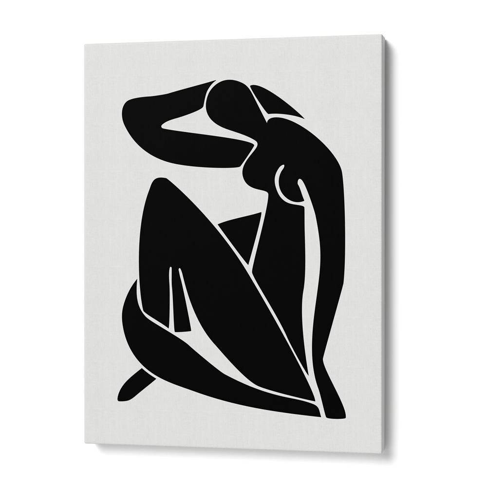 Nude - Matisse Inspired Abstract Art Prints-Gallery Wrap-Nook At You