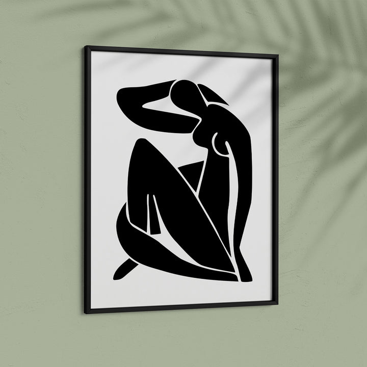 Nude - Matisse Inspired Abstract Art Prints-Nook At You