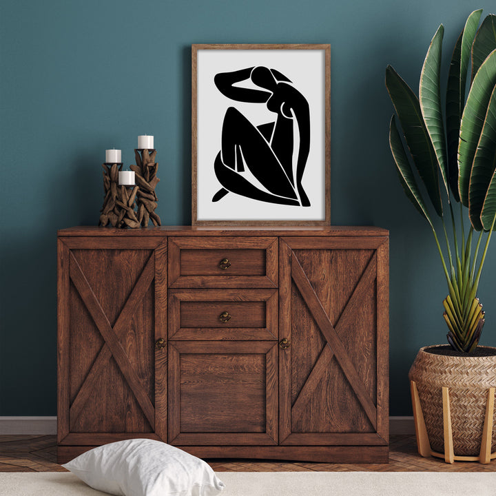Nude - Matisse Inspired Abstract Art Prints-Nook At You