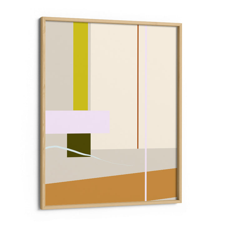 Geometric Redemption Abstract Wall Art-Wooden Frame-Nook At You