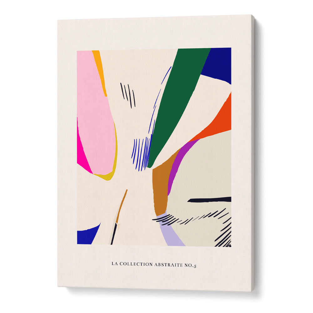 Rainbow Rhapsody Abstract Art-Gallery Wrap-Nook At You