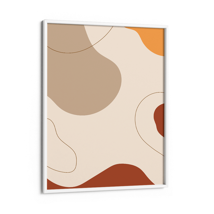 Reality of Fortune Abstract Wall Art-White Frame-Nook At You