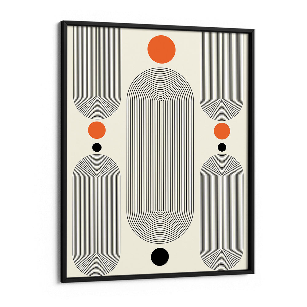 Geometric Capsule - II Abstract Painting-Rolled Art-Nook At You