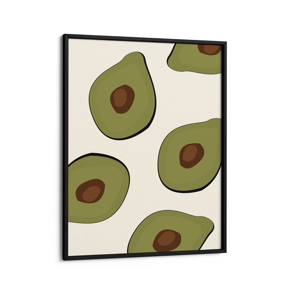 Avocado Nook At You Matte Paper Black Frame