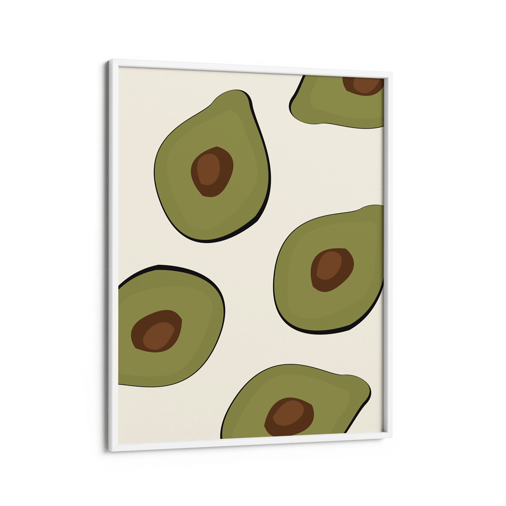 Avocado Nook At You Matte Paper White Frame
