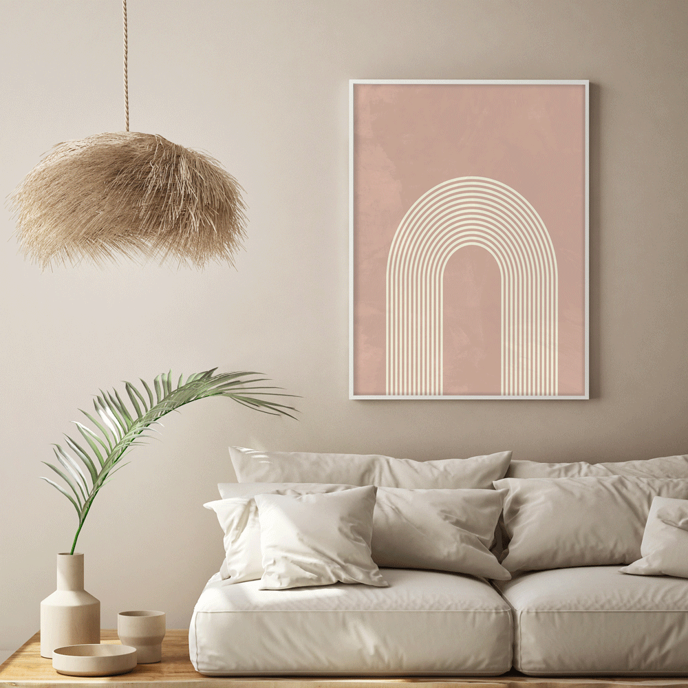 Pink Pastel Geometric Nook At You  