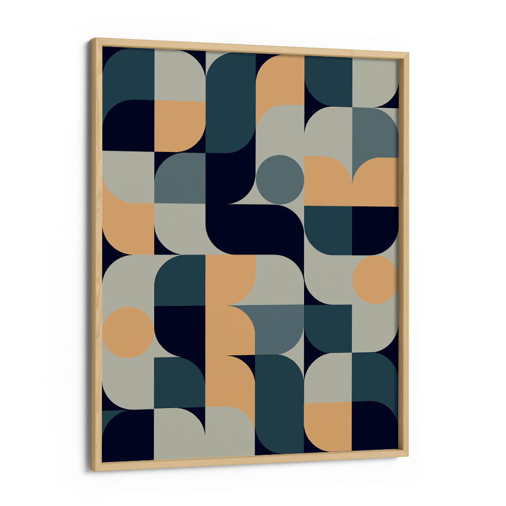 Bauhaus Inspired Abstract - A Abstract Wall Art-Nook At You