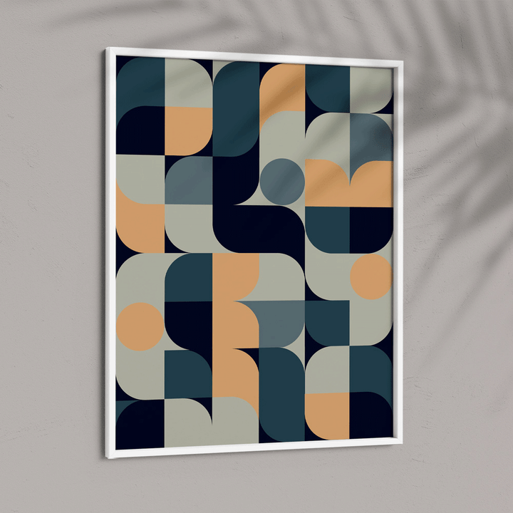 Bauhaus Inspired Abstract - A Abstract Wall Art-Nook At You