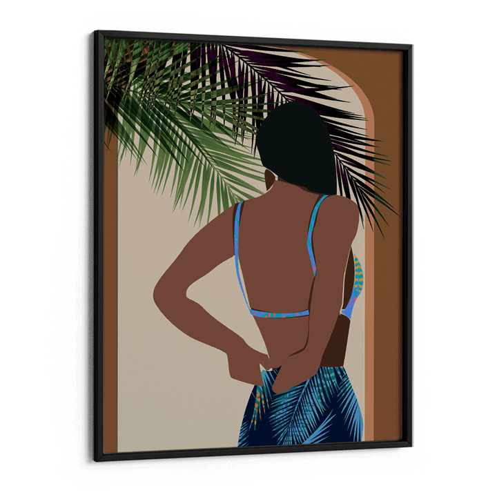 Summer Nook At You Matte Paper Black Frame