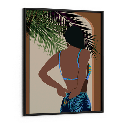 Summer Nook At You Matte Paper Black Frame