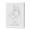 Personalized Line Art - Birth Poster