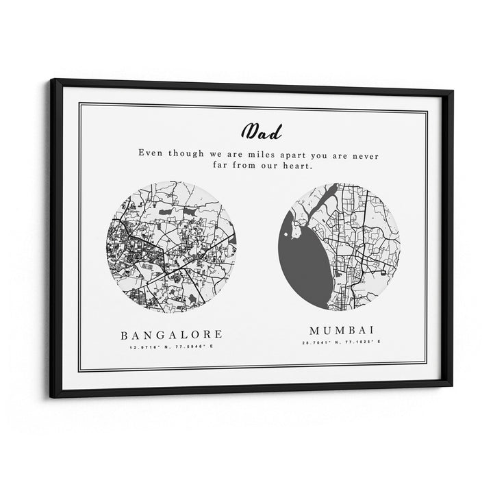 Dual Expression - Black Nook At You Matte Paper Black Frame