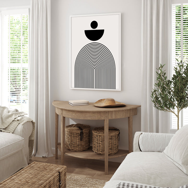 Geometric Semicircle II Nook At You  