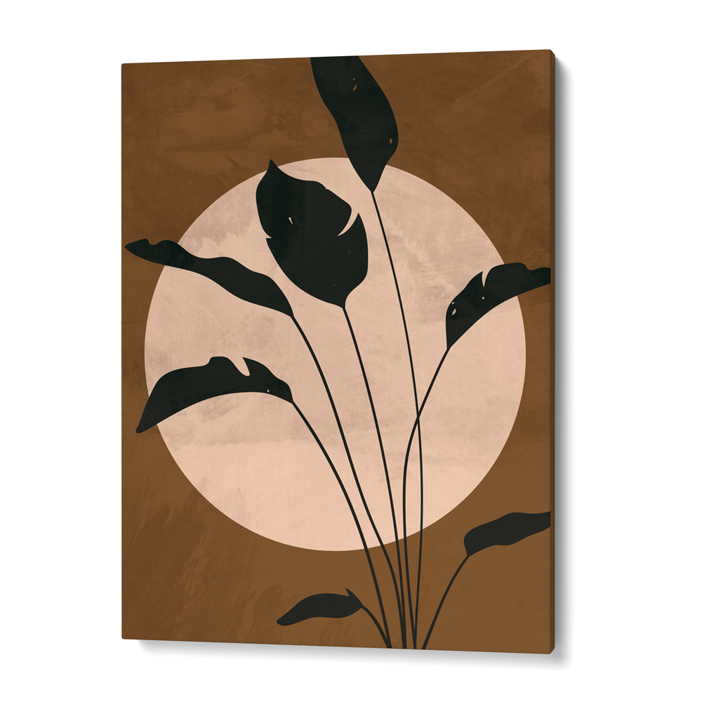 Leaves By The Moon #1 Nook At You Canvas Gallery Wrap