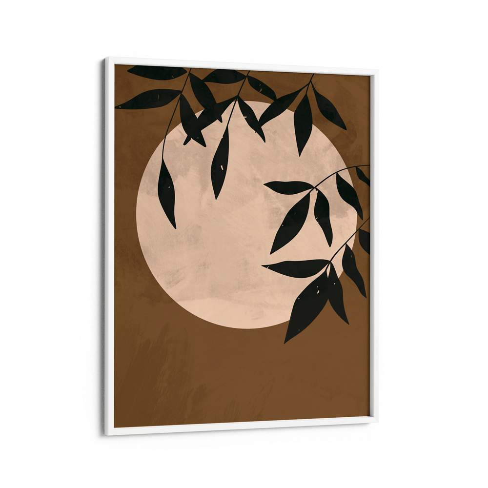 Leaves By The Moon #2 Nook At You Matte Paper White Frame