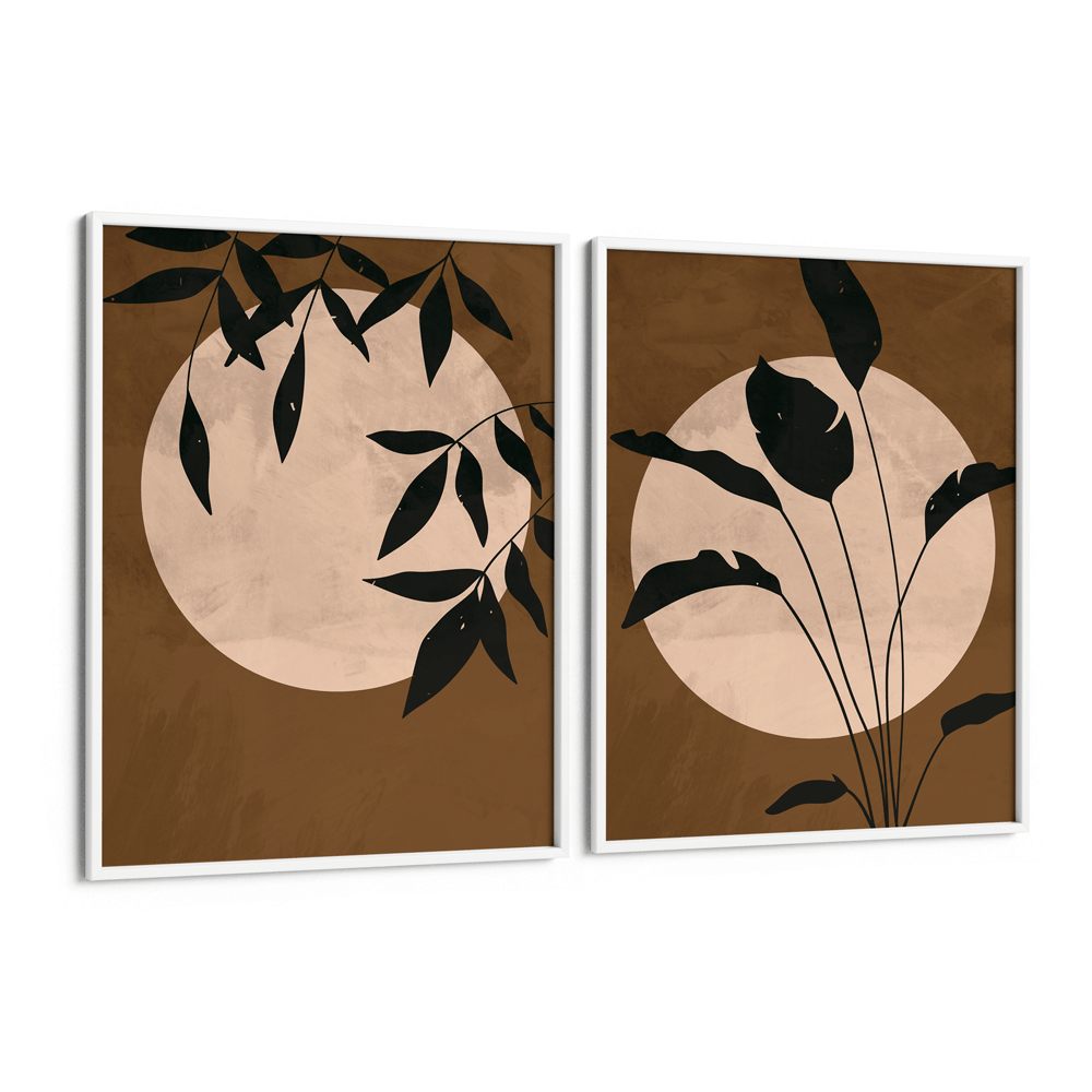 Moonlit Fauna Set of 2 Nook At You Matte Paper White Frame